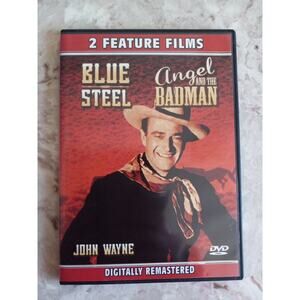 John Wayne DVD 2 Feature Films Blue Steel and Angel And The Badman